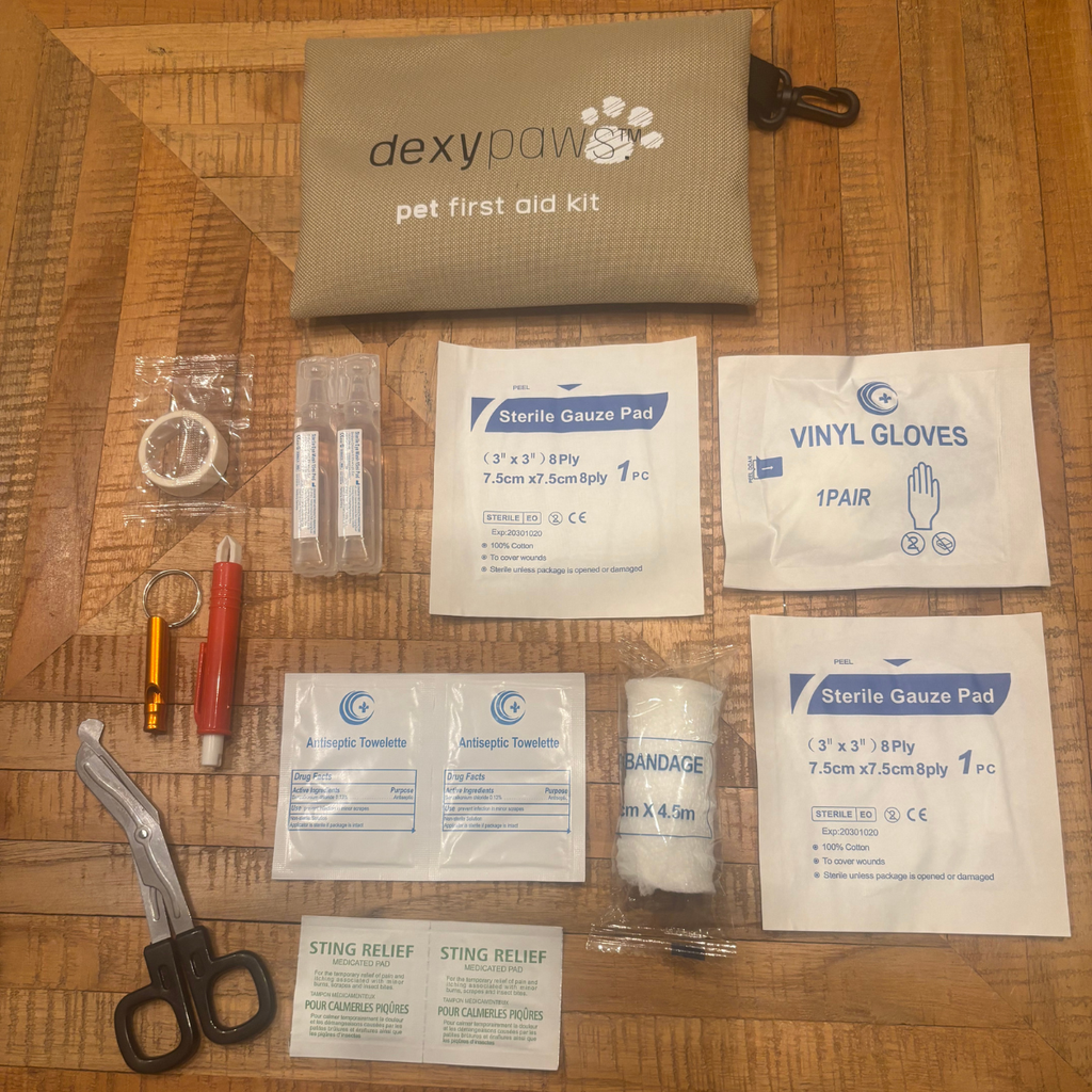 dexypaw pet first aid kid (Coming Soon)