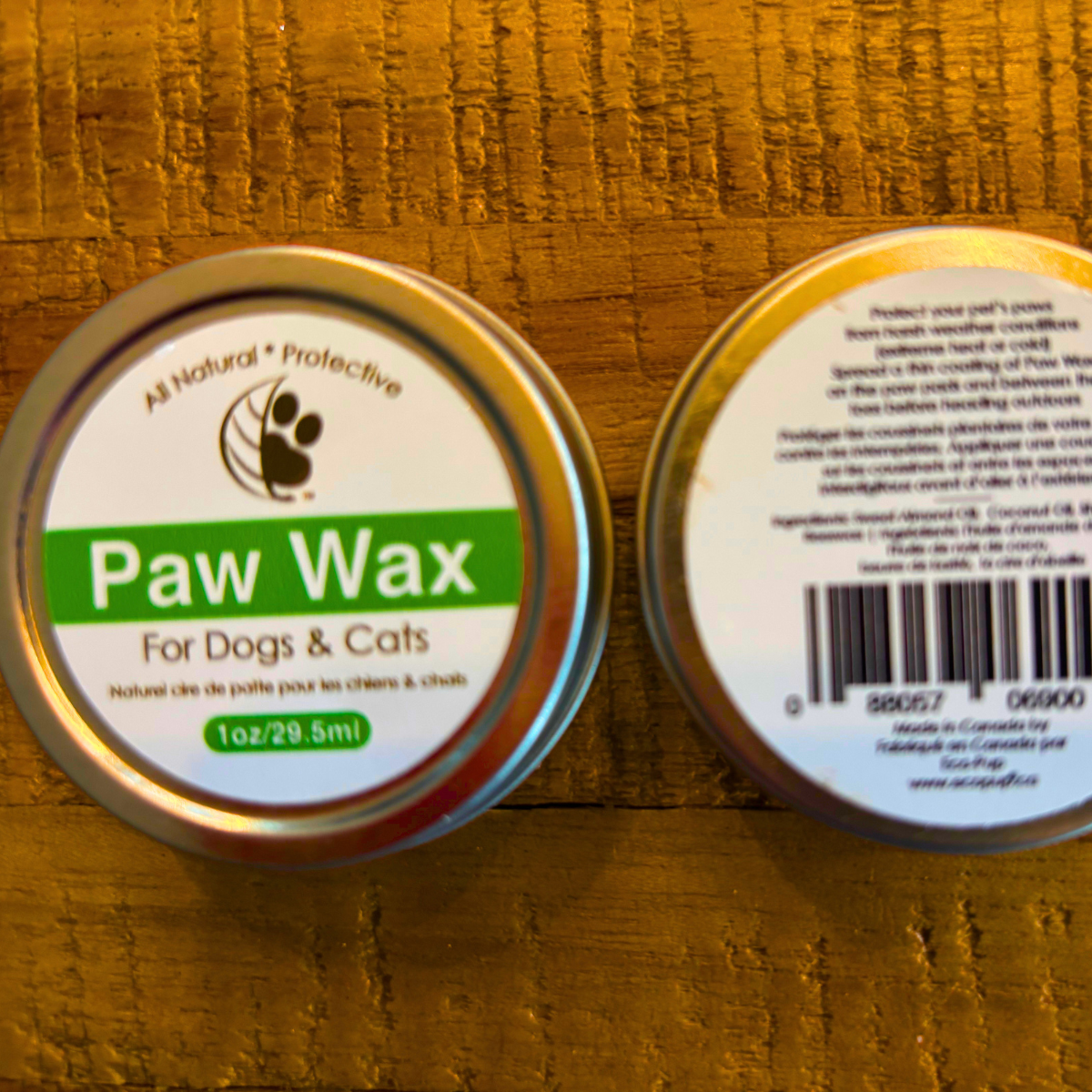 Eco‑Pup Paw Wax
